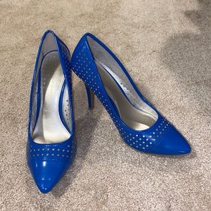 Christian Siriano Blue Pumps